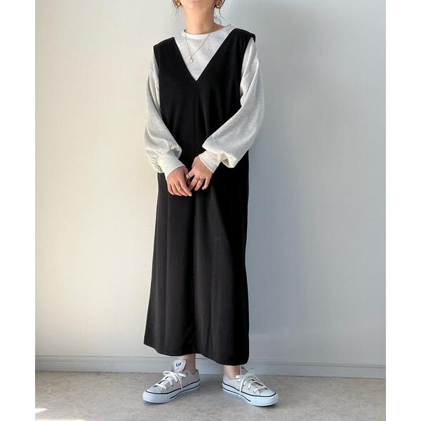 サロペット オーバーオール 「maiko_wear × Fizz コラボ」　前後2Way　ポンチ素材...