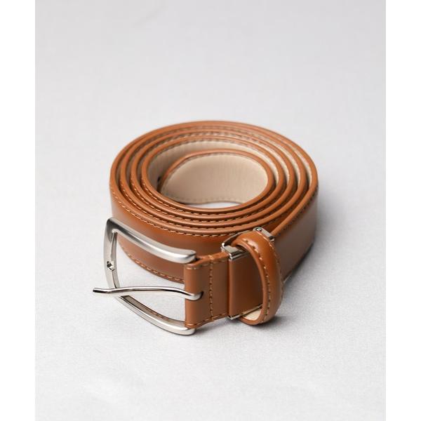 ベルト 「77」カラーストレッチ　レザーベルト メンズ レディース