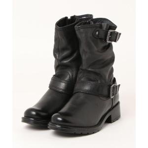 ブーツ KLONDIKE/クロンダイク レザー ショート エンジニアブーツ レディース