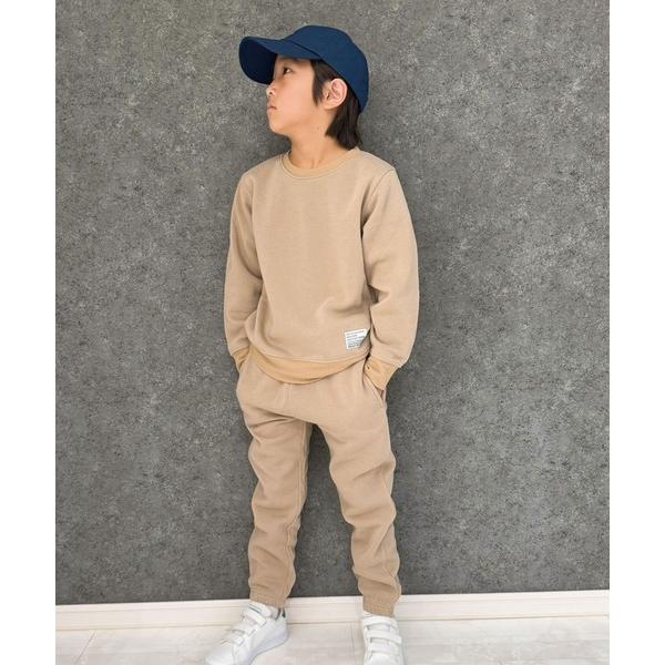 セットアップ 無地　裏起毛セットアップ キッズ 子供服 男の子 女の子