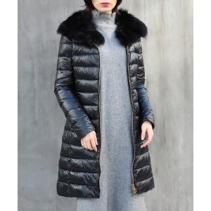 極美品！ヘルノ HERNO ハイブリットダウンコート　ロングダウンジャケット HERNO（ヘルノ） ダウンコート ダウンジャケット 「HERNO」DORA