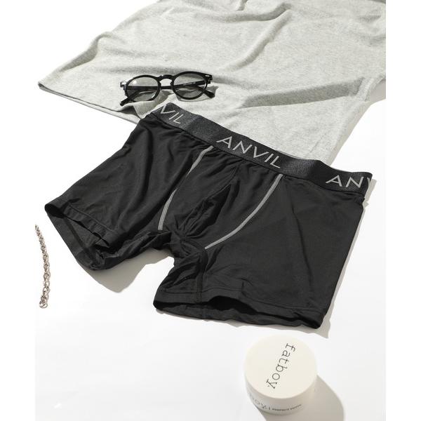 ボクサーパンツ 「ANVIL」ナイロンカラーステッチボクサーパンツ ANV0604 MURS