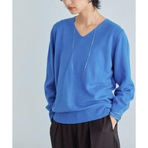 ニット セーター 「RASW」カシミヤ100％Vネックニット レディース
