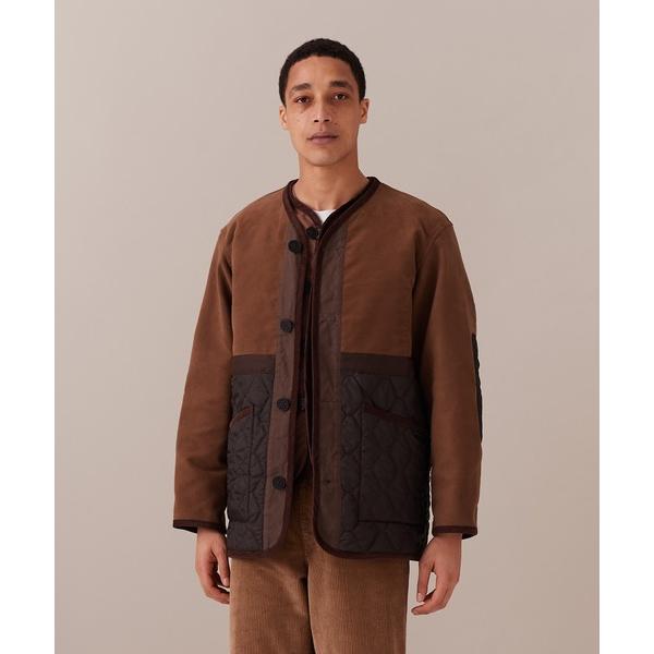 ジャケット ノーカラージャケット SPLIT COLLARLESS JACKET MENS / スプ...