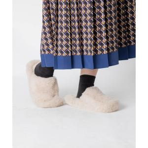 サンダル Coldbreaker BASIC SLIPPERS NO HEEL コールドブレイカー ウールパイル ルームシューズ スリッパ メンズ レ