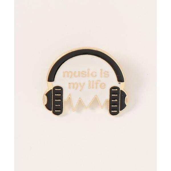 バッジ 「urge select」カジュアルデザイン ミュージック ピンバッジ「マルチウェイ」