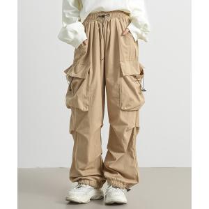 パンツ カーゴパンツ レディース メンズライクルーズカーゴパンツ
