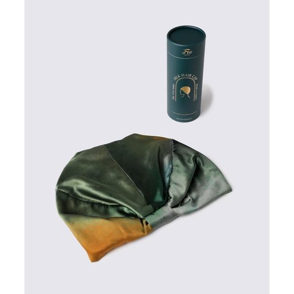 ルームウェア 部屋着 ウォーターカラーシルクキャップ -ミスティレイク- レディース メンズ