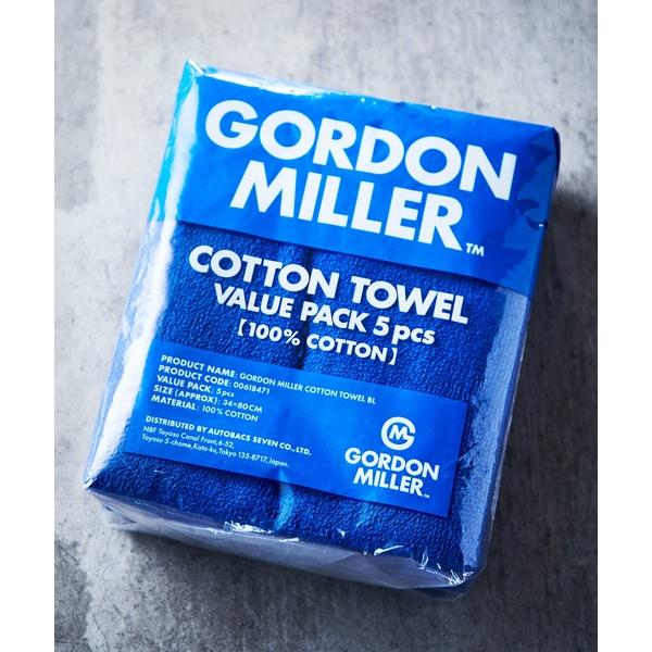 メンズ GORDON MILLER（ゴードンミラー）コットンタオル 5PCS