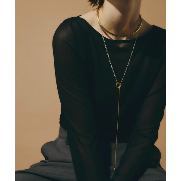 ネックレス 「金属アレルギー対応」ivy combi chain necklace （コンビチェーン...