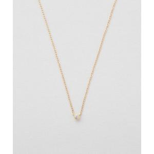 ete（エテ） ネックレス K10YG ダイヤモンド ホースシュー ネックレス