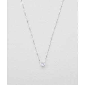 ete（エテ） ネックレス K18YG クロス ダイヤモンド ネックレス