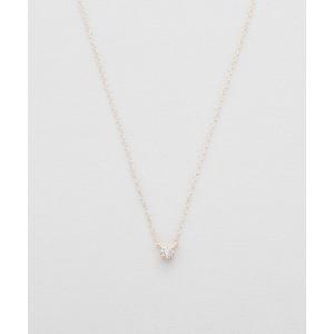 ete（エテ） ネックレス K18YG レイヤー バー ネックレス レディース