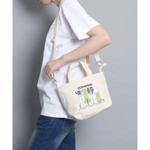 レディース ショルダーバッグ バッグ 「CONVERSE/コンバース」2way mini tote bag ソリマチアキラ 2ウェイミニトートショルダ｜zozo