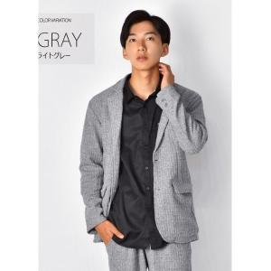 ジャケット テーラードジャケット 柔らかで着心地の良いテーラードジャケット　セットアップ メンズ