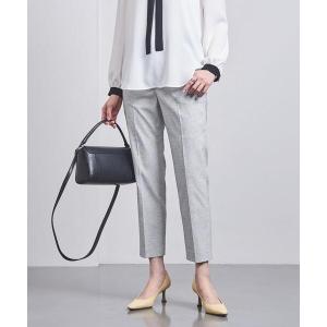 パンツ P/C ドビー スリムパンツ