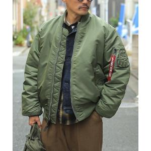 メンズ ジャケット MA-1 ALPHA アルファ 20004 MA-1 フライトジャケット JAPAN FIT BIGサイズ｜zozo