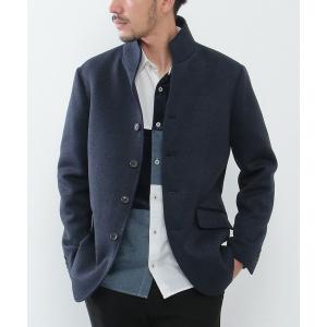 LOUNGE LIZARD（ラウンジリザード） チェスターコート 1 ネイビー