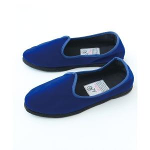スリッポン 「Lila ＆ Fleur」Slip on shoes Adult Blue レディース