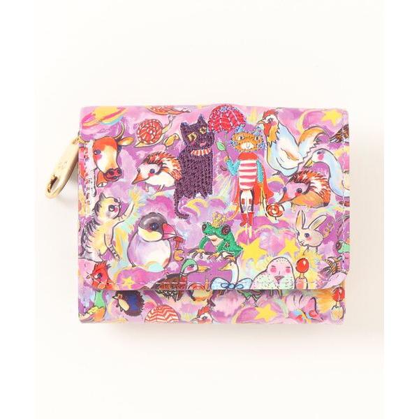 財布 ミニ財布　ツモリチサト　森のどうぶつたち レディース