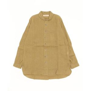 シャツ one-piece shawl-collar shirt I メンズ