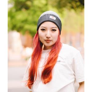 VENCE EXCHANGE ニット帽 ニットキャップ グラフィティビーニーニット