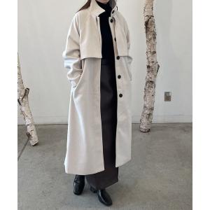 DES PRES（デプレ） 【DES PRES】ウールメルトン ビックカラーコート