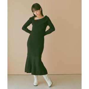 レディース ワンピース ロングマーメイドニットワンピース｜zozo