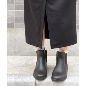 長靴 レインブーツ Ortensia  オルテンシア フレキシブルサイドゴアデザインレインブーツ（防水仕様） レディース