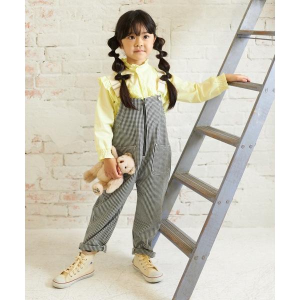 サロペット オーバーオール ジップアップオーバーオール80〜140cm キッズ 子供服 男の子 女の...