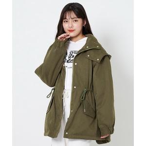 ジャケット ブルゾン 2WAYモッズコート