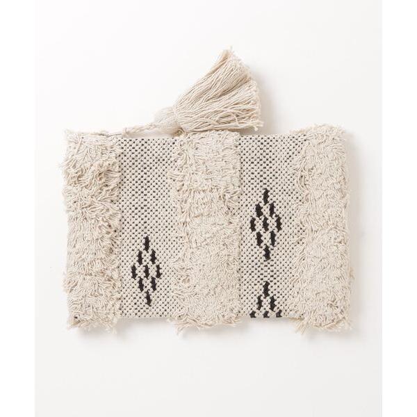 ポーチ 「Swaraj/スワラージ」手織りジャガードのクラッチ・ポーチ レディース メンズ