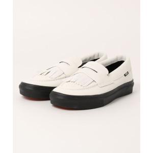 スニーカー メンズ VANS ヴァンズ LOAFER ローファー V196CF WHITE/BLACK｜zozo