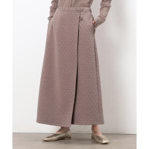 スカート キルトジャガードラップ風スカート