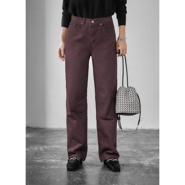 ジーンズ デニム デニムパンツ リサイクルカラーストレートデニム レディース