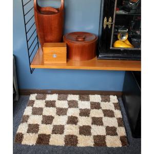 ラグ ラグマット レディース ブリッド モロッコ チェッカー ラグ / BRID Morocco CHECKER RUG「50×70」｜zozo