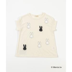 tシャツ Tシャツ キッズ miffy/ミッフィーコラボ プリント半袖Tシャツ(100〜130)｜zozo