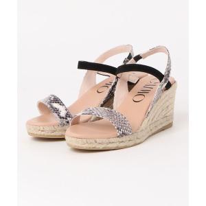 サンダル バイカラーヒールサンダル/GAEL-RS レディース