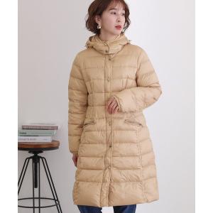 新品未使用オードリーアンドジョンワッド軽量ダウンコート　ベージュ Audrey and John Wad（オードリーアンドジョンワッド） ダウンコート