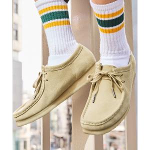 シューズ モカシン デッキシューズ メンズ CLARKS Wallabee/クラークス ワラビー オリジナル シューズ