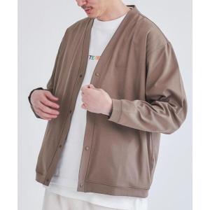 カーディガン 極楽FITスナップカーディガン23SS