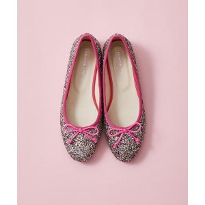 シューズ バレエシューズ ■2023春夏新作■グリッターバレエシューズ/31125