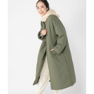 コート アウター 「WEB限定」撥水機能中綿2WAYロングコート レディース