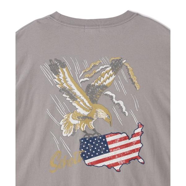 レディース tシャツ Tシャツ 「Women&apos;s」Schott/ショット/EAGLE U.S.A F...