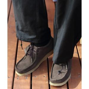 BOSS（HUGO BOSS） デッキシューズ スエードモカシン クレープアウト