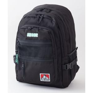 デイバック リュック 「BEN DAVIS/ベンデイビス」メッシュXLデイパック　バックパック　多収納　撥水加工　ブランドロゴ　刺繍 メンズ レディー
