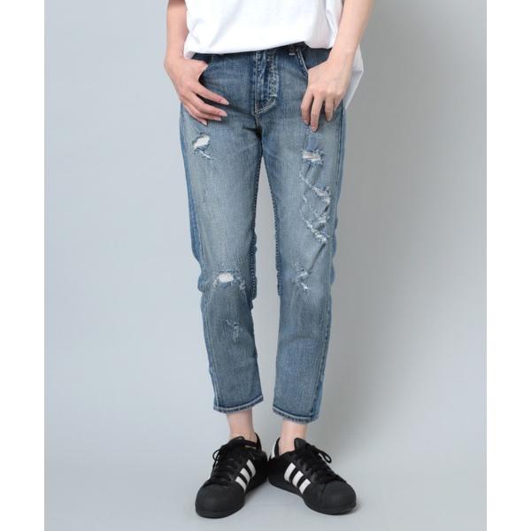 ジーンズ デニム デニムパンツ R3127 デニム×ニットライクジーンズ レディース