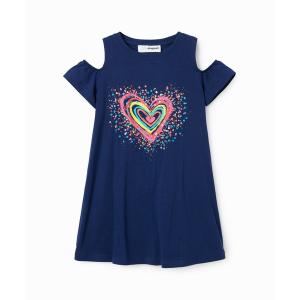 ワンピース ハート カットアウト Tシャツワンピ...の商品画像