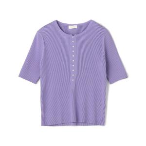 ニット ハイストレッチリブ クルーネックプルオーバー