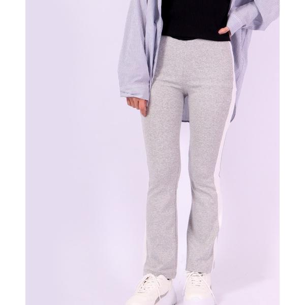 レギンス Craig サイドラインコットンフレアパンツ メンズ レディース